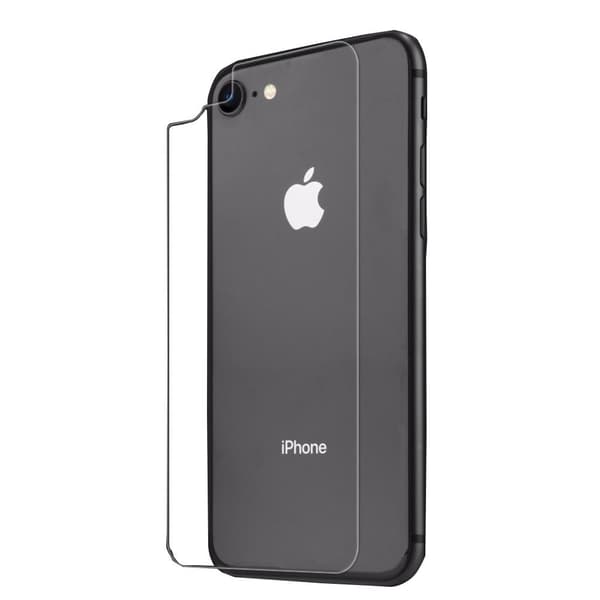 iPhone 8 Baksida Skärmskydd 9H Screen-Fit HD-Clear. Transparent