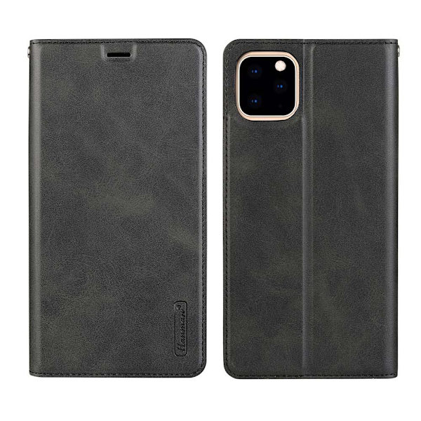 iPhone 11 Pro Max - Exklusivt Praktiskt Plånboksfodral HANMAN Brun