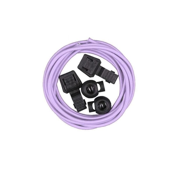 Elastiska Skosnören (Inklusive Dragsko) Längd: 100cm Rosa