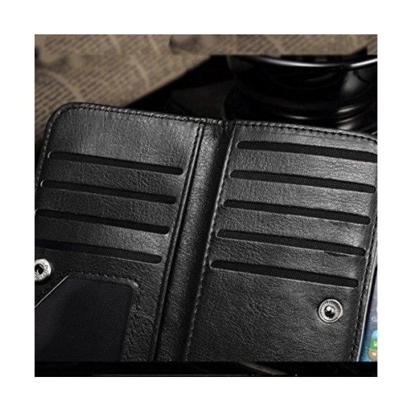 iPhone 6Plus/6s Plus  - Rymligt 9-Korts Fodral av LEMAN Vit