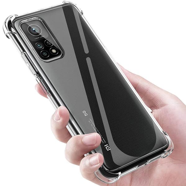 Xiaomi Mi 10T Pro - Skyddsskal TJOCKA HÖRN Transparent