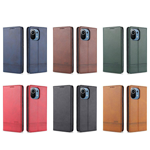 Xiaomi Mi 11 Lite - YAZUNSHI Plånboksfodral Svart