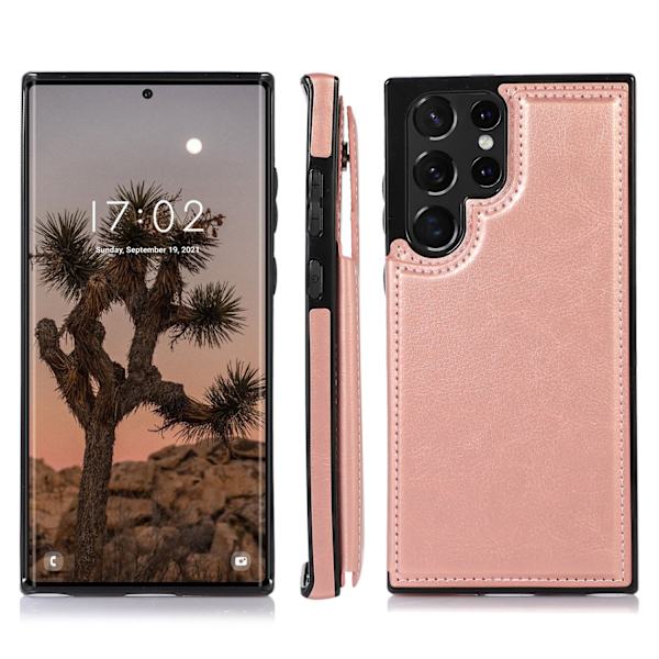 Stilsäkert Skal Kortfack - Samsung Galaxy S23 Ultra Vit