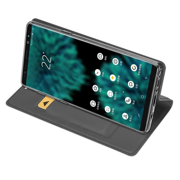 DUX DUCIS Stilrent Fodral med Kortfack - Samsung Galaxy Note 9 Guld