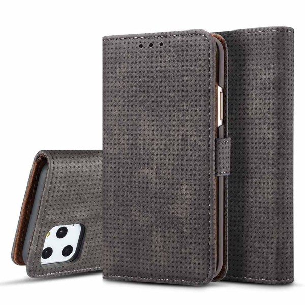 iPhone 11 Pro Max - Praktiskt LEMAN Plånboksfodral Brown Brun
