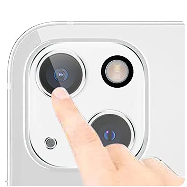 2-PACK iPhone 14 Standard HD 0,3mm Kameralinsskydd Transparent