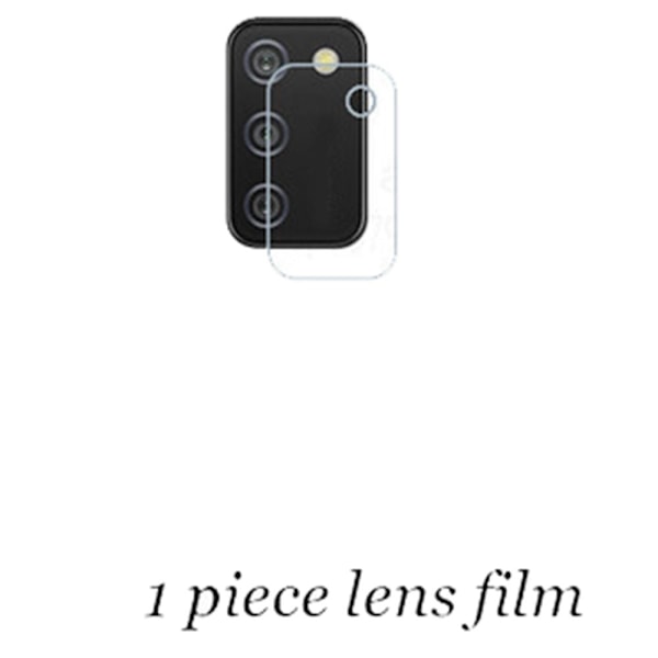 Standard HD Kameralinsskydd Galaxy A02s Transparent/Genomskinlig