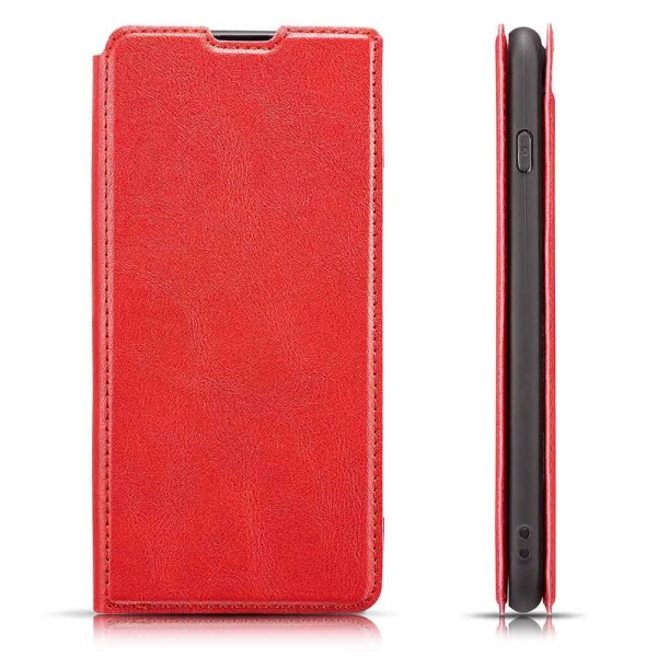 iPhone 11 Pro Max - Käytännöllinen tyylikäs vintage-lompakkokotelo Röd