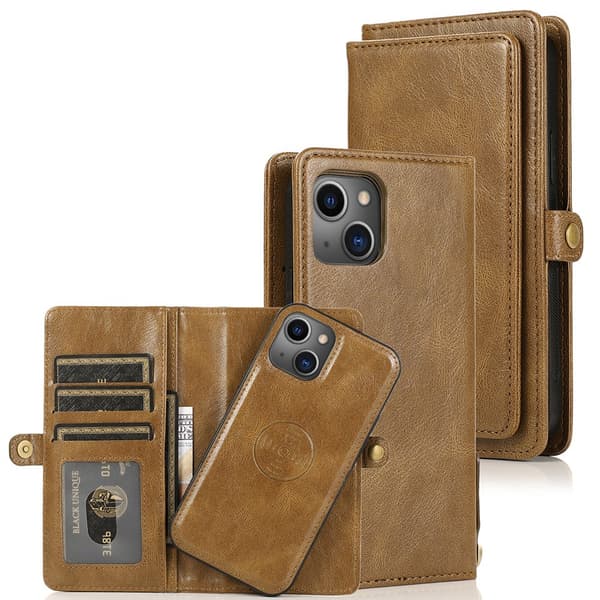 iPhone 14 - Plånboksfodral Röd