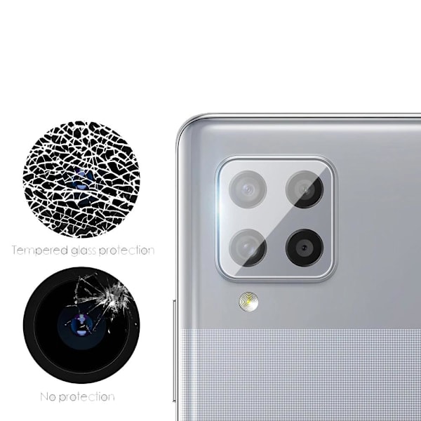 Näytönsuoja + Kameran linssisuoja HD 0,3mm Galaxy A12 Transparent