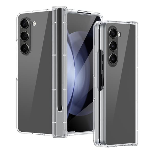 Samsung Galaxy Z Fold 7 Greppvänligt Smart Mobilskal Transparent