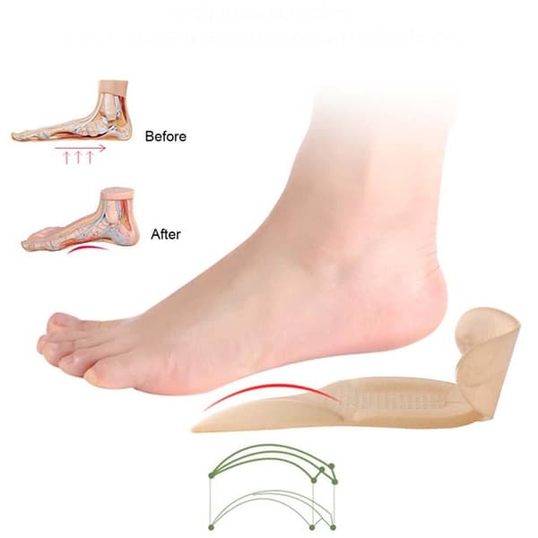 Mjuka Bekväma Flexibla - Skoinlägg Beige