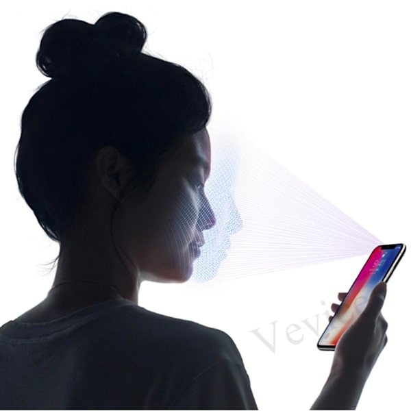 iPhone X/XS Skärmskydd 2.5D Ram 9H 0,3mm Svart Svart