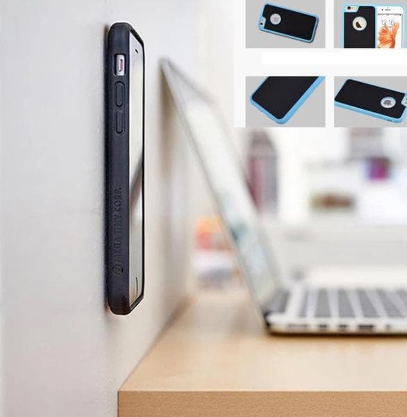 Exklusivt Smart Anti-Gravity Silikon skal - iPhone 6/6S FLOVEME Mint