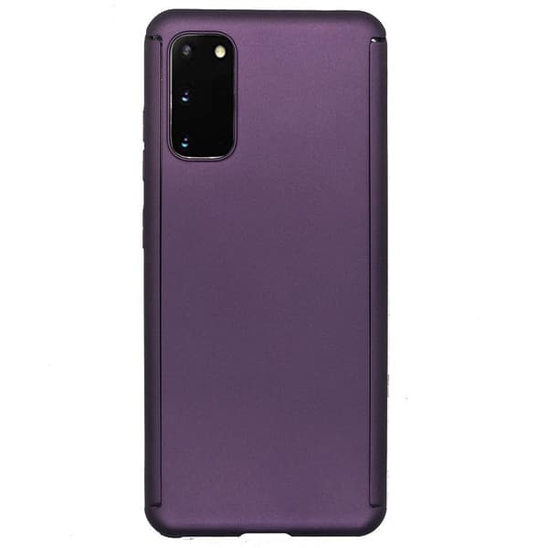Samsung Galaxy S20 - Floveme Dubbelskal Blå Blå