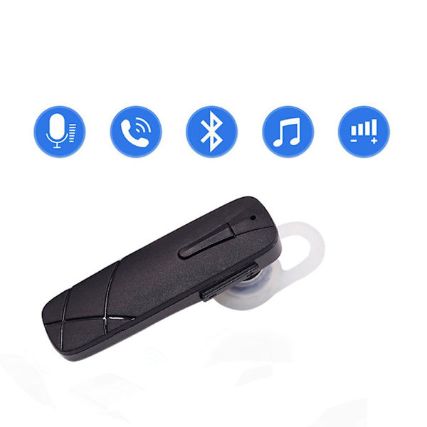 Praktiskt Bluetooth Handsfree Headset (Mini) Vit