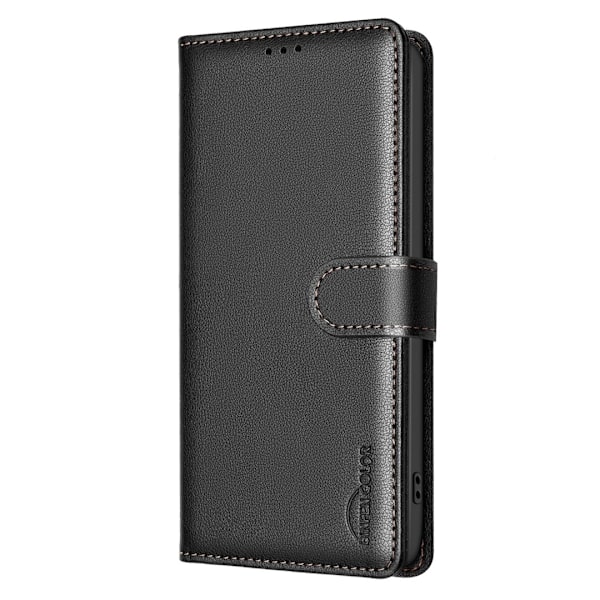 iPhone 12/12 Pro Fodral - RFID Blockering & Stativ Svart