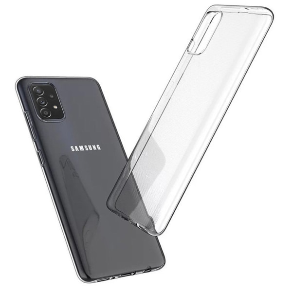 Samsung Galaxy A52s - Floveme Silikonskal Genomskinlig
