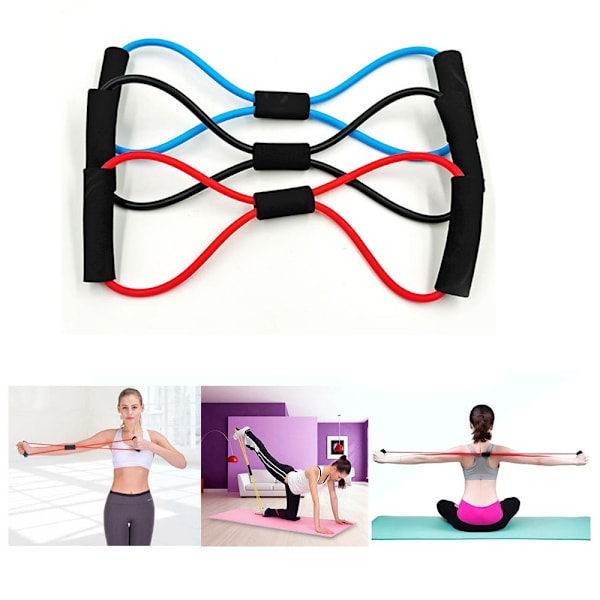 Resistance Gummiband för Träning Röd
