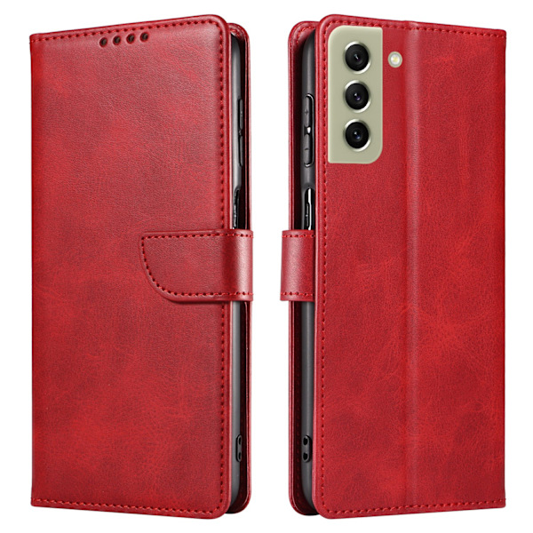 Samsung Galaxy S21 FE - Plånboksfodral Roséguld