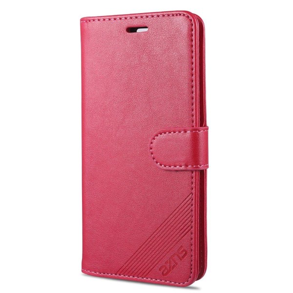 Huawei P40 - Smart Yazunshi Wallet Case Röd