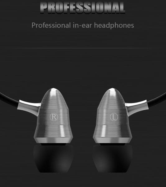 QKZ X6 Hörlurar (Metal-Version) Earphone In-ear Silver/Grå