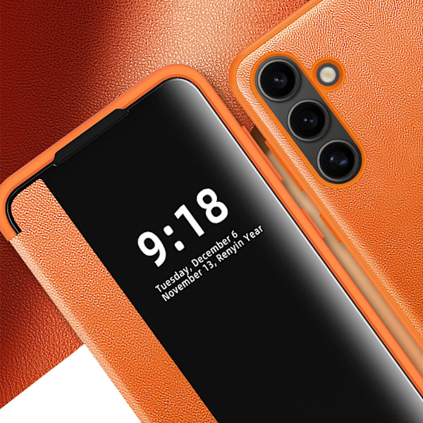 Samsung Galaxy S24  Slimmat Fodral i Elegant Design Grön
