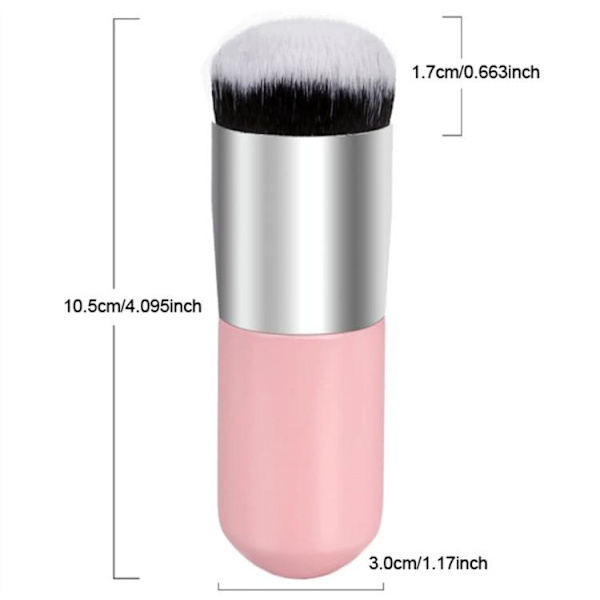 Alkuperäinen KABUKI-MINERALS-sivelin (Foundation) Rosa