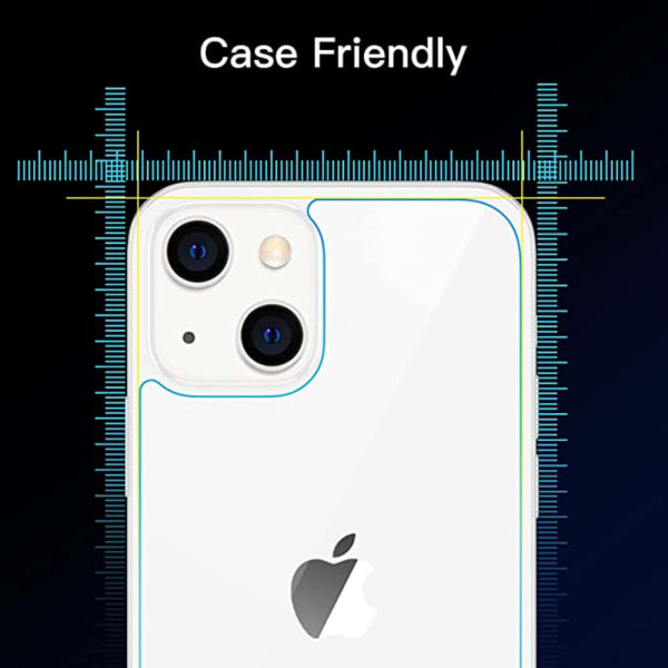 iPhone 13 Skärmskydd Baksida 0,3mm Transparent