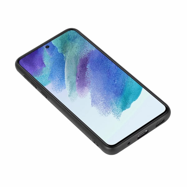 Samsung Galaxy S21 FE - 2-1 Plånboksfodral Mörkgrön