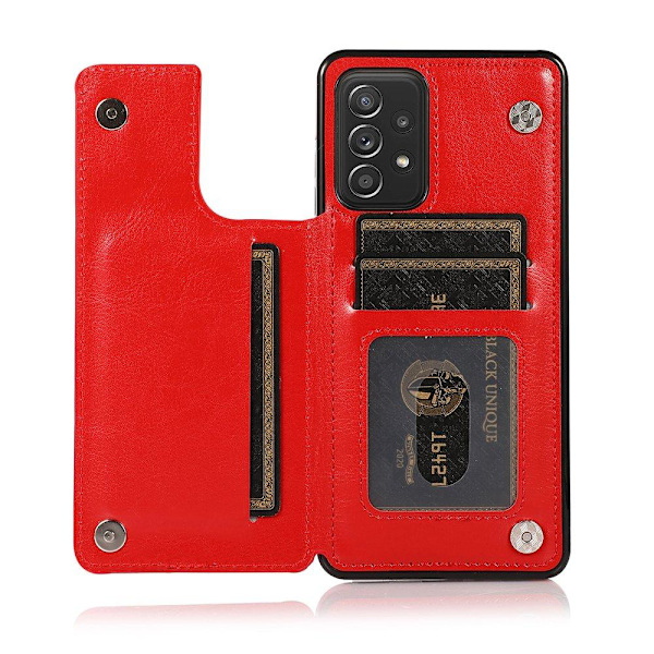 Samsung Galaxy A52 - NKOBEE Etui med kortholder Svart