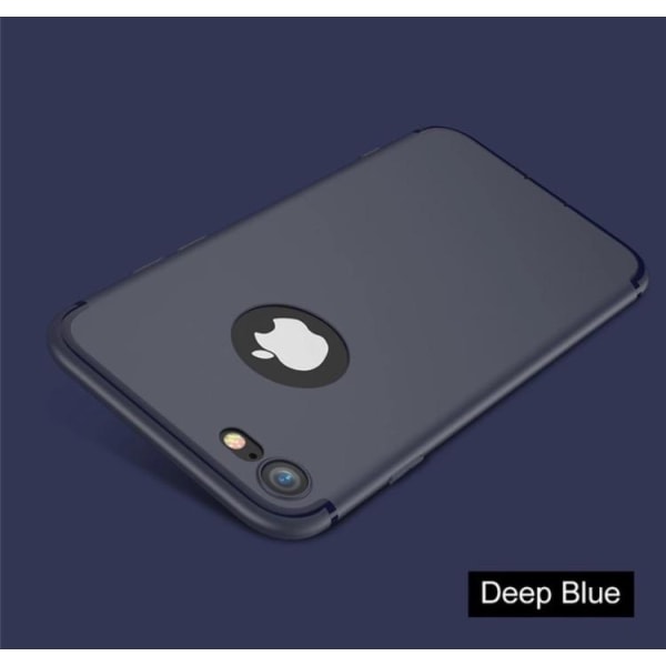iPhone 5/5S/5SE - Stilrent Matt Silikonskal från NKOBEE Blå
