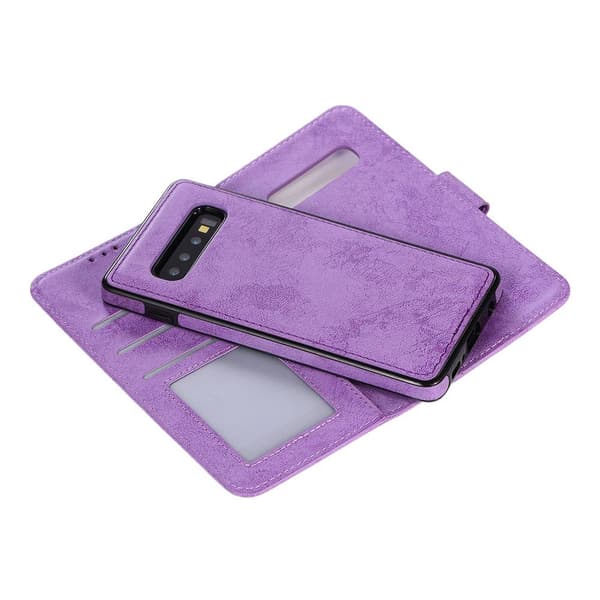 Smart dobbeltfungerende etui til Samsung Galaxy S10 PLUS Himmelsblå