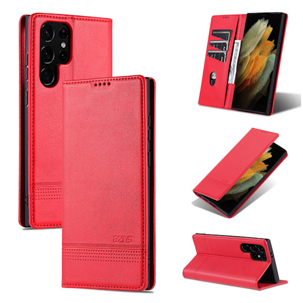 Samsung Galaxy S25 Ultra  Plånboksfodral med funktion & stil Svart
