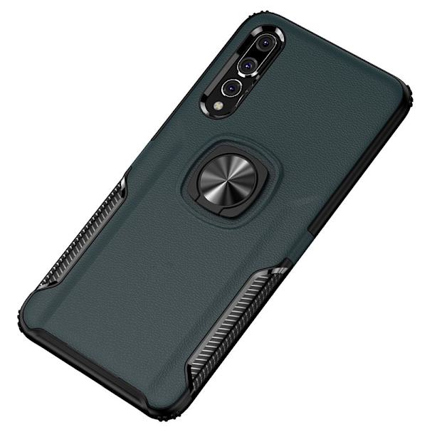 Smart Skal med Ringhållare från LEMAN - Huawei P20 Pro Röd