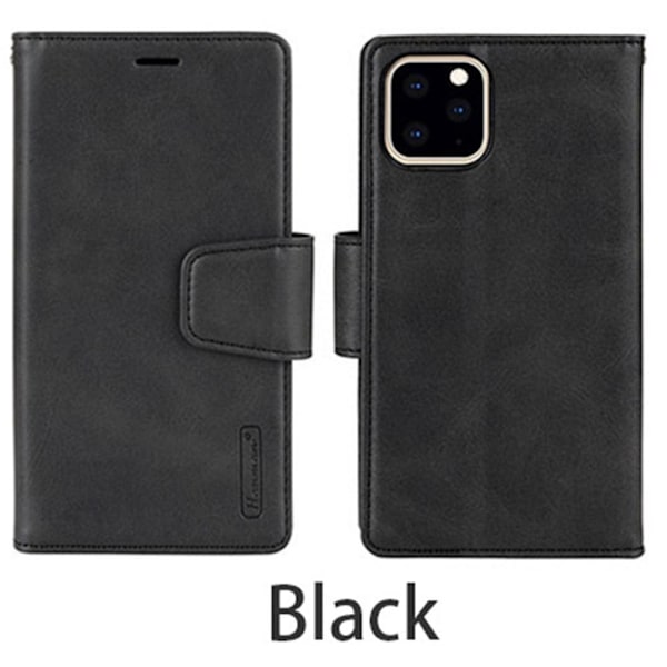 iPhone 11 Pro Max - Kraftfullt Plånboksfodral 2 i 1 (Hanman) Svart