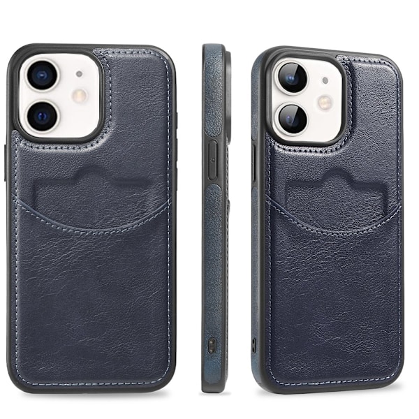 iPhone 11  Stilrent fodral med smart funktion och bra skydd Blå