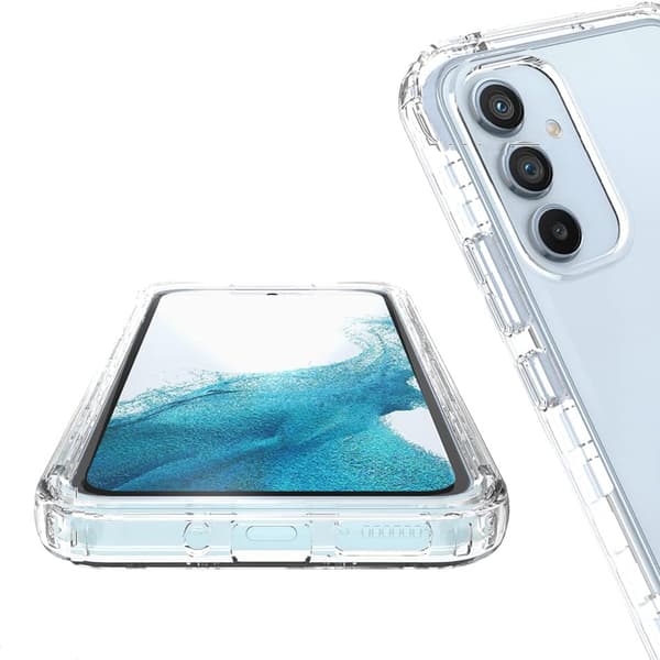 Smsung Galaxy A16 5G Smart Skyddsskal Silikon-Gel Transparent