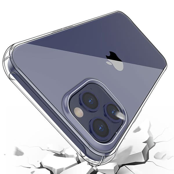 iPhone 16 Pro Silikonskal Genomskinlig