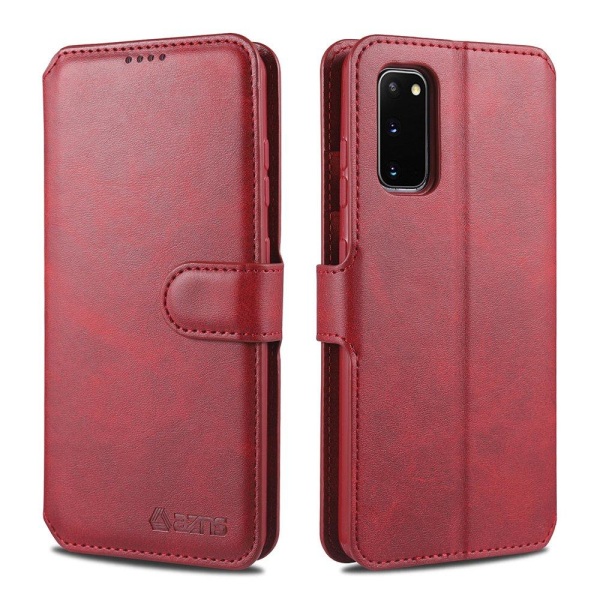 Samsung Galaxy S20 FE - Stilige, glatte lommebokdeksler Röd