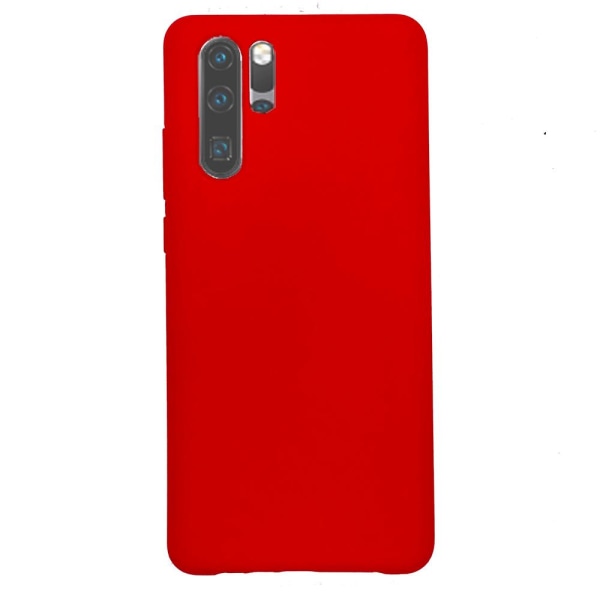 Huawei P30 Pro - Suojaava tyylikäs silikonikotelo (NKOBEE) Röd Röd