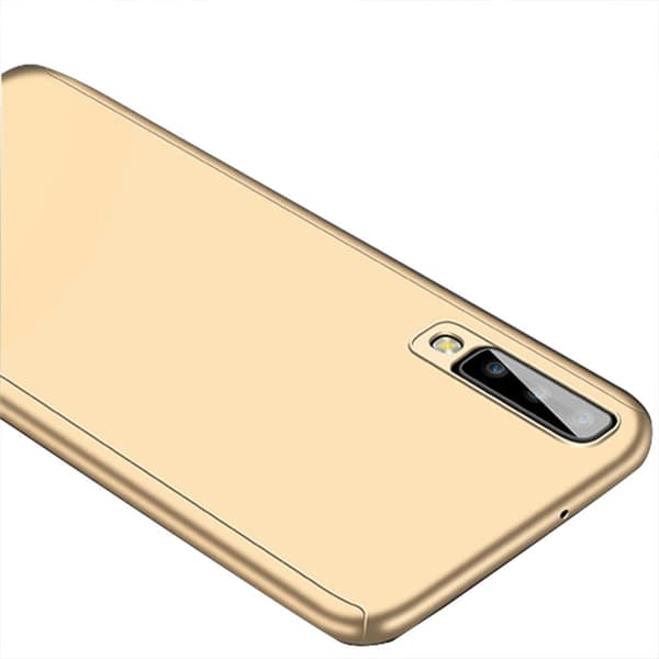 Samsung Galaxy A50 - Heltäckande Skyddande Skal Röd