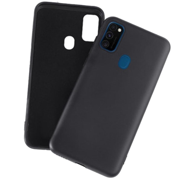 Samsung Galaxy A21S - Mattbehandlat NKOBEE Skal Svart