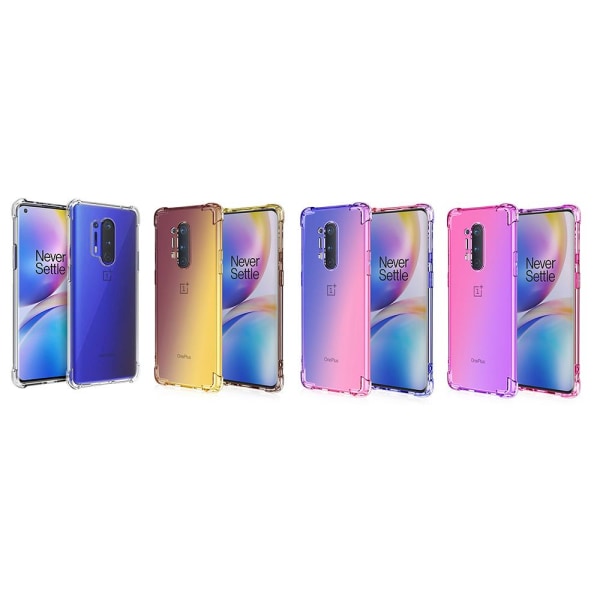 OnePlus 8 Pro - Beskyttelsesetui FLOVEME Transparent/Genomskinlig