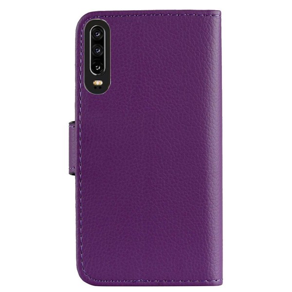 Huawei P30 - Stilrent Läder Plånboksfodral (NKOBEE) Röd