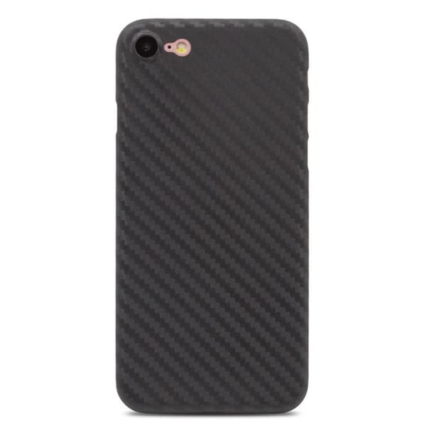iPhone 7 - Skyddsskal Karbon-Design Svart Svart
