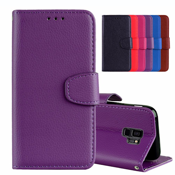Samsung Galaxy S9+ - Stilrent Plånboksfodral från NKOBEE Rosa