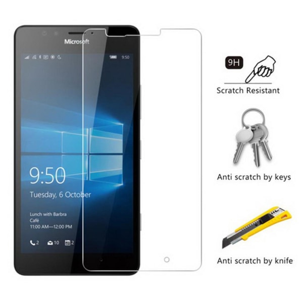 Nokia 3.1 Plus näytönsuoja Standard 0,3mm Transparent/Genomskinlig