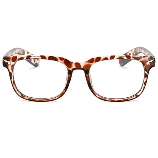 Anti-blått lys briller Leopardmönstrat