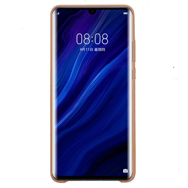 Huawei P30 Pro - Skyddande Stilsäkert Silikonskal (NKOBEE) Röd Röd